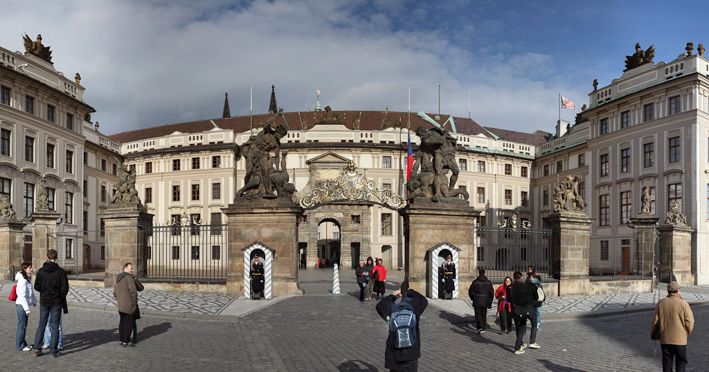 Czech Republic - Prague - Entrance to castle